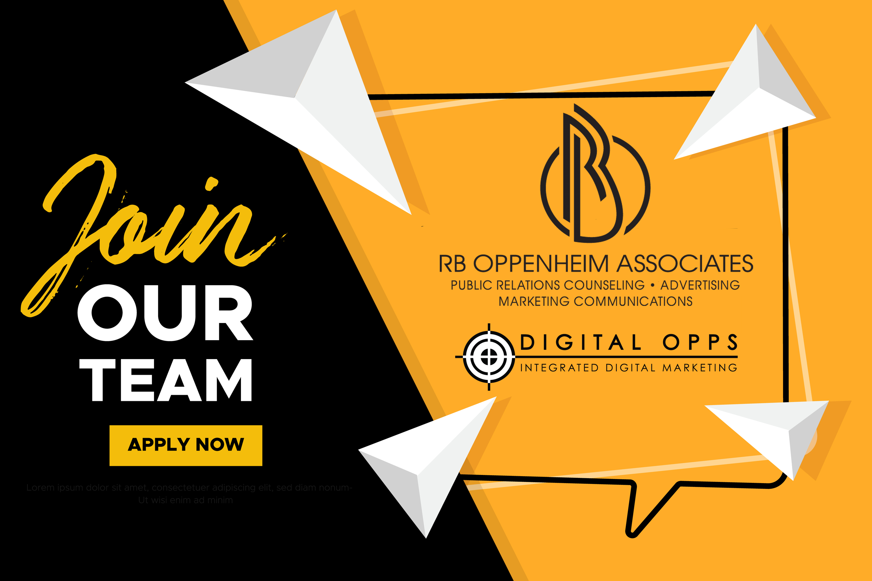 Join The Team At RB Oppenheim Associates - Account Executive