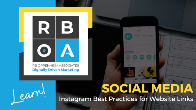Social Media Management: Instagram best practices for website links