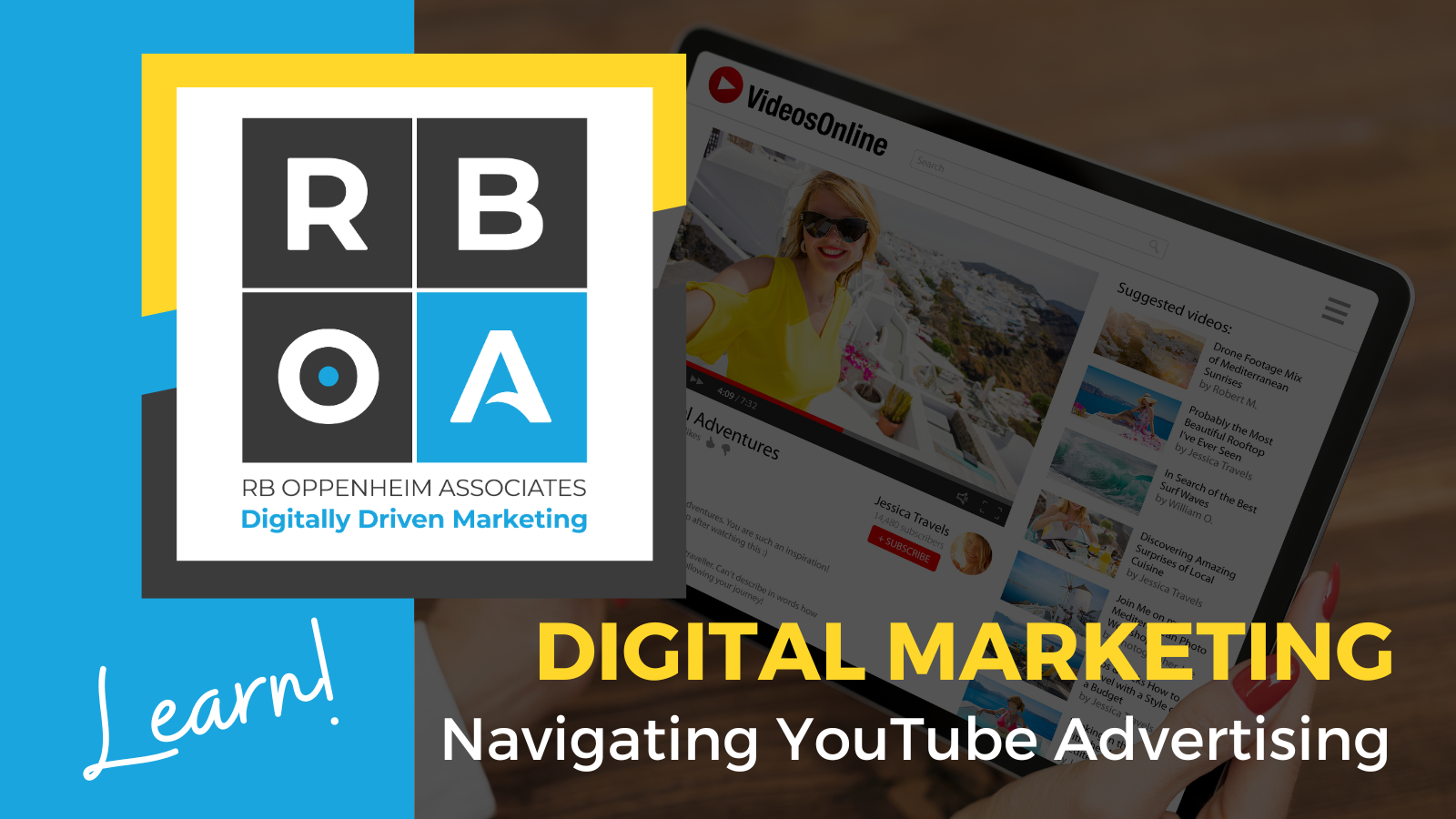 September 9 – Digital Marketing Digital Marketing - Navigating YouTube Advertising