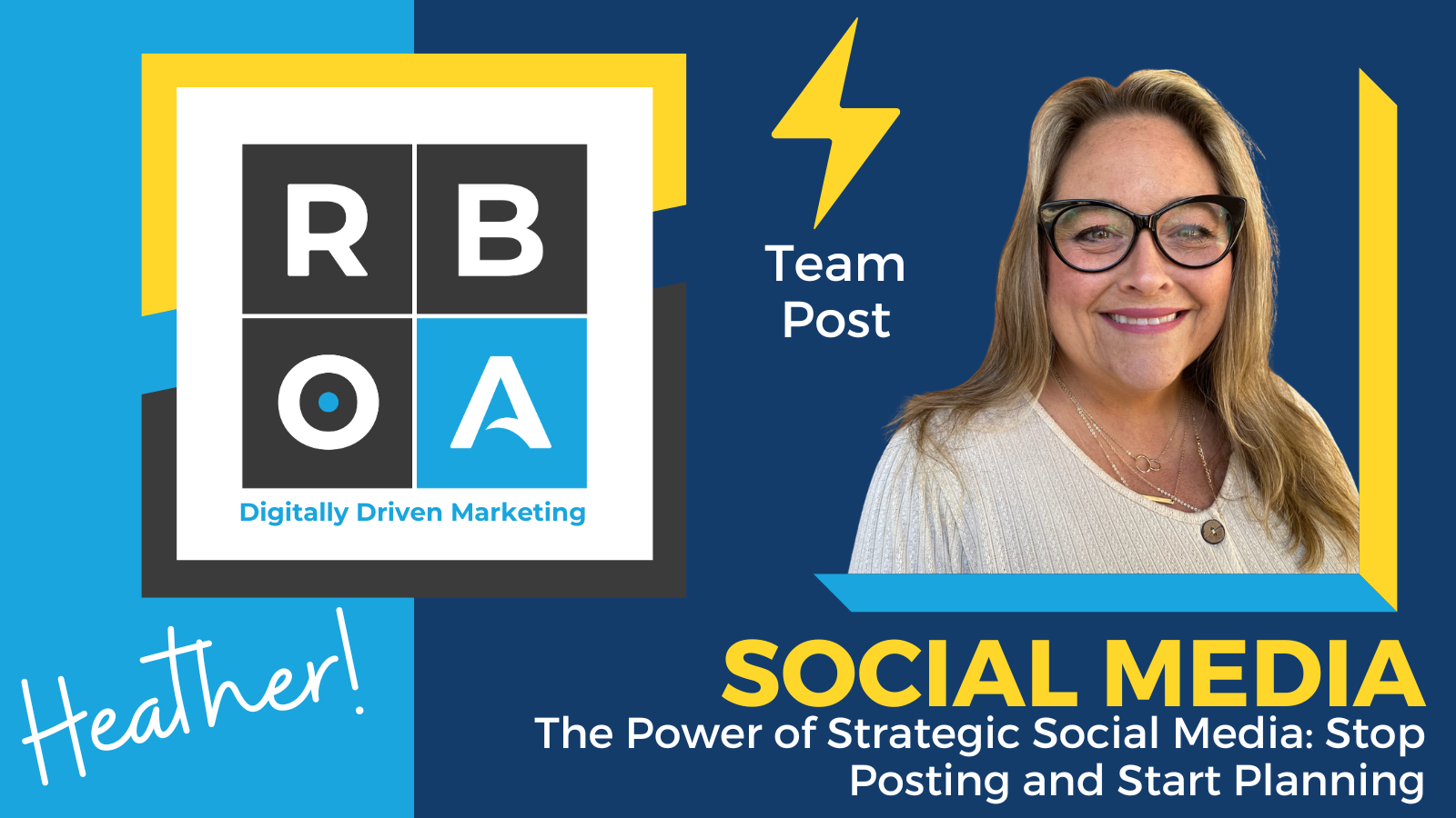 The power of strategic social media: stop posting and start planning