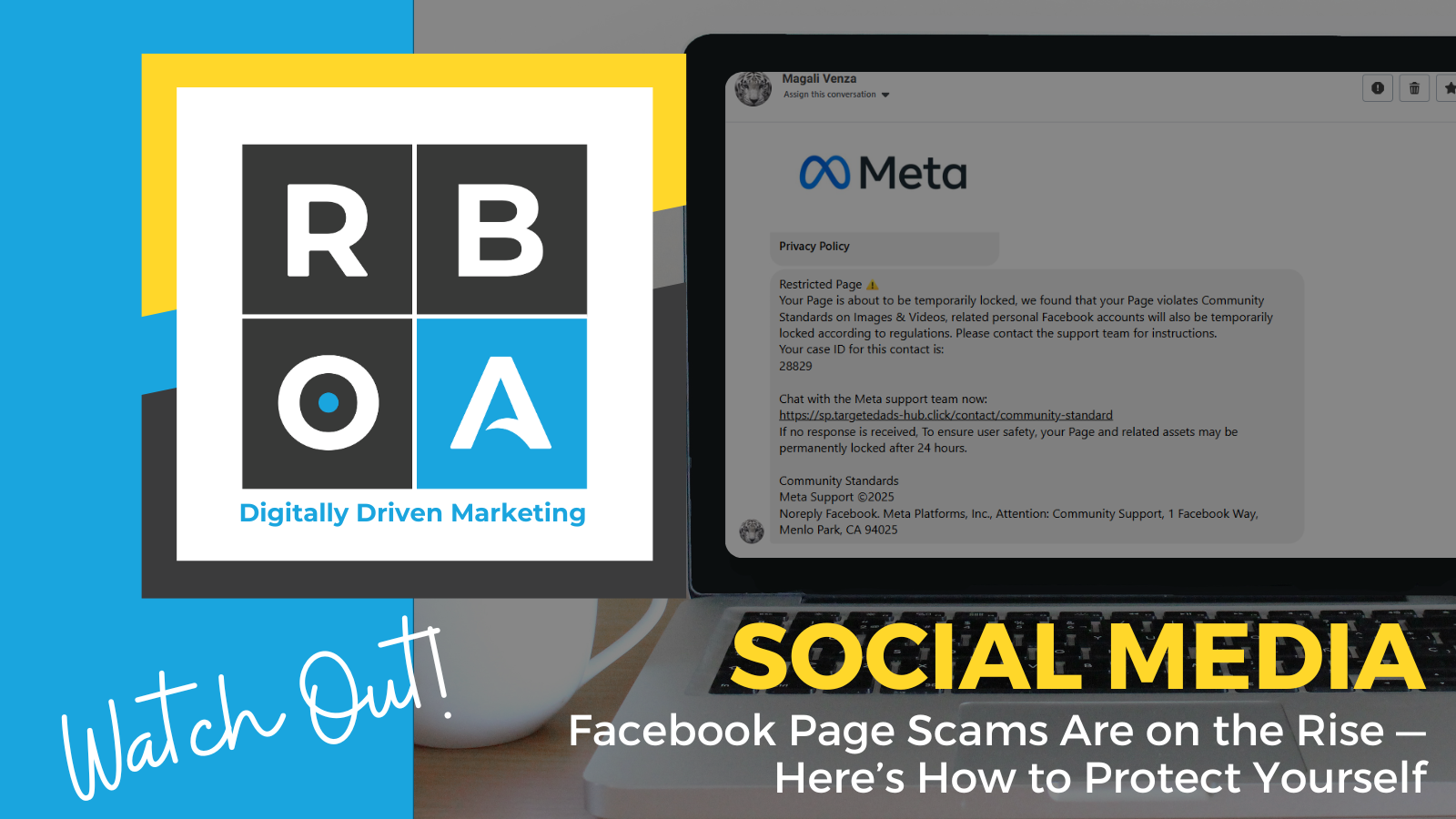 Facebook Page Scams are on the rise