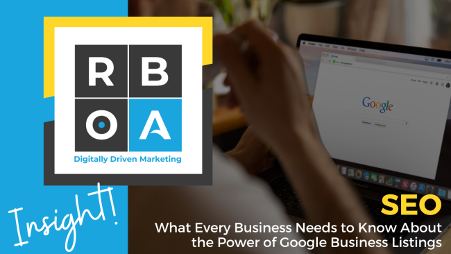 May 19 – SEO SEO insights: What every business needs to know about the power of google business listings