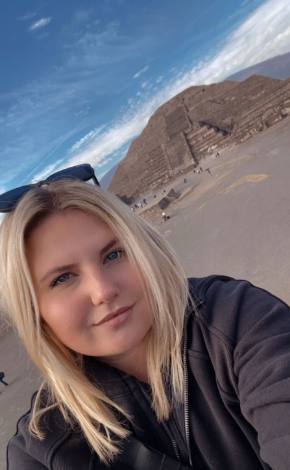 Emily Tomczak exploring