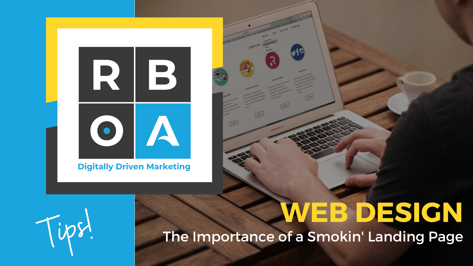 Web Design Tips: The Importance of a Smokin' Landing Page