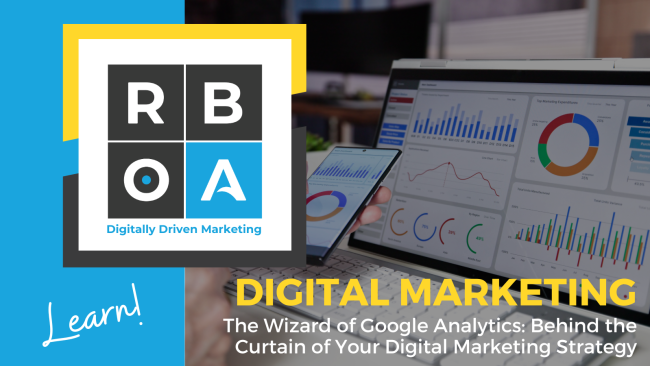 September 29 – Digital Learn digital marketing: The wizard Google Analytics: Behind the curtain of Your Digital Marketing Strategy