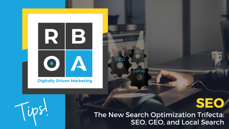 November 3 – SEO SEO Tips: The New Search Optimization Trifecta: SEO, GEO, and Local Search