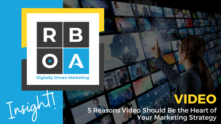 October 27 – Video Video Insight: 5 Reasons Video Should Be the Heart of Your Marketing Strategy