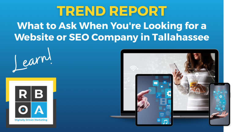 What to Ask When You're Looking for a Website or SEO Company in Tallahassee