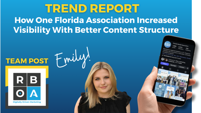How one Florida association increased visability with better content structure